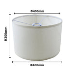 abat jour gris moderne toile lin lampes table facile assembler