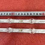 bande lumineuse led transparente moderne 60mm 2pc 4oeillets 10connecteurs