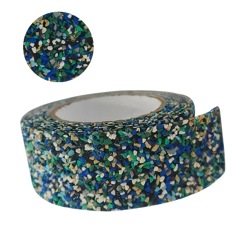 ruban anti dérapant adhésif puissant bleu vert blanc noir moderne granulaire durable sécurité maison