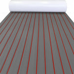 revêtement sol bateau mousse eva imitation teck antidérapant adhésif marron noir yacht