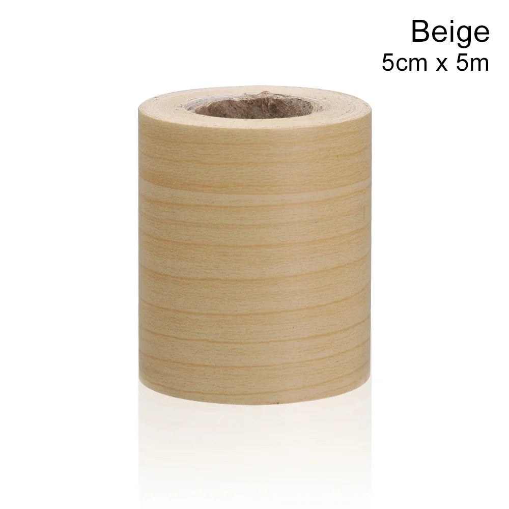 ruban adhésif décoratif moderne texture bois résistant l'eau cuisine chambre salon