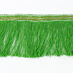 franges décoratives rubans frisés polyester rouge bleu rose jaune vert 10cm textiles decoration