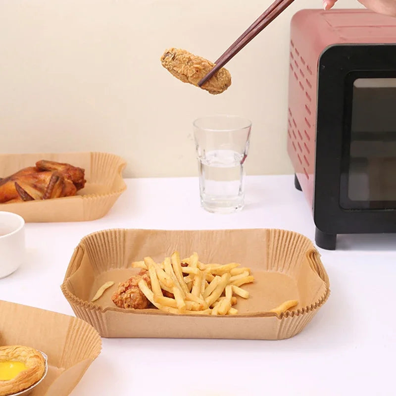 assiettes papier kraft plissées modernes usage unique respectueuses environnement opaques 26cm 17.5cm