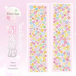 ruban decoratif multicolore etoiles coeurs cercles adhésif manuel diy collage enfants