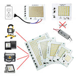 lampe led diy matrice smd 2835 blanc froid chaud modernes 220v 10w 20w 30w