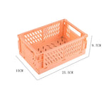 caisse pliable rangement jaune gris rose grille ventilation moderne respectueux environnement