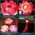lanternes décoratives fleur papier rouge rose violet vert ancien tassel chain festive