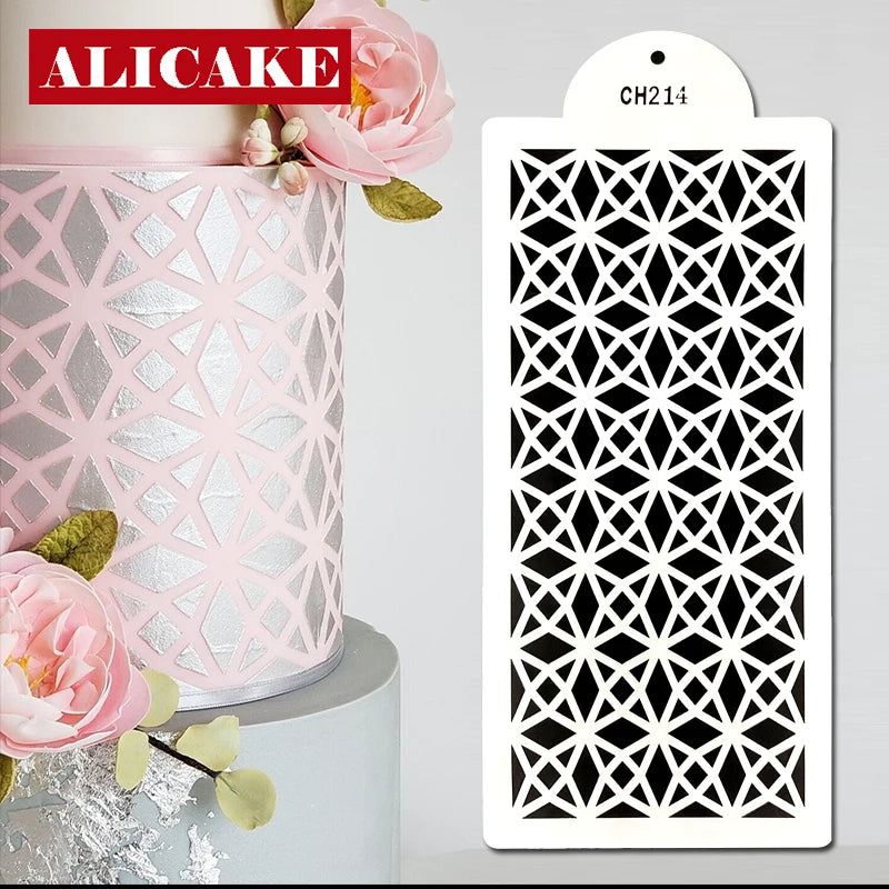 feuille mariage fondant dentelle outil pâtisserie plastique respectueux environnement noir blanc moderne minimaliste
