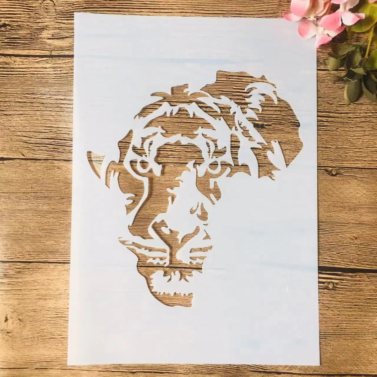 masque peinture visage humain réalistique beige blanc opaque bricolage scrapbook coloriage gaufrage