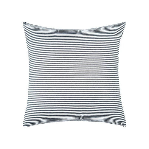 housse coussin noir blanc carreaux rayures moderne 30x50cm 45x45cm fixe décoration intérieur