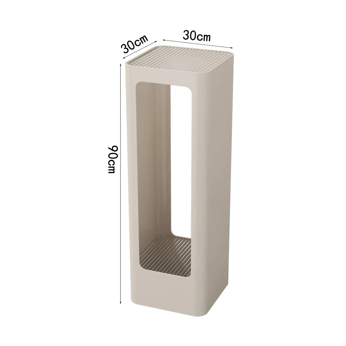 support vases moderne multi niveaux beige noir texture marbrée intérieur moderne