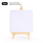 toile d'art classique blanc cadre bois élégants métalliques toile vierge acrylique aquarelle huile floral