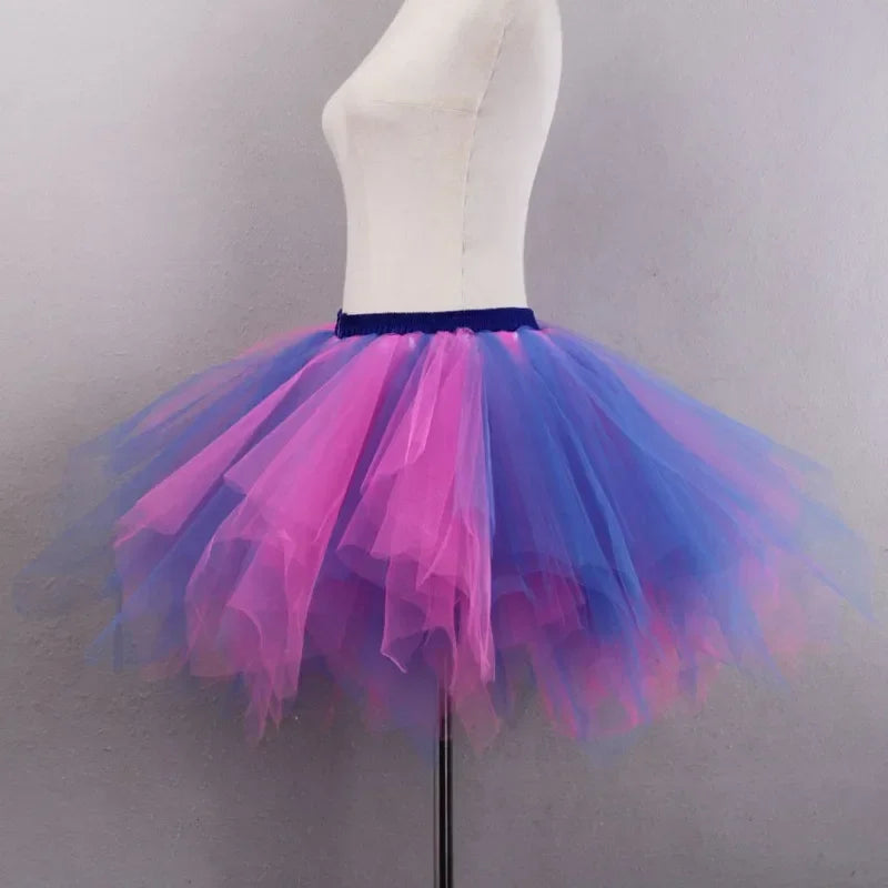 jupe tutu femme tulle danse classique ballet spectacle robe bal courte