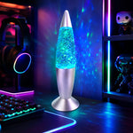 lampe led change couleur usb chambre projection paillettes argentées moderne gaming