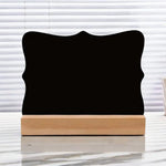 tableau noir portable moderne bois tôle peinte sans fixation vierge texte
