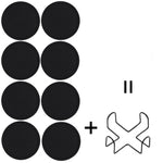 coasters silicone antidérapants antiadhésifs noirs modernes boissons chaudes froides table transparents respectueux environnement
