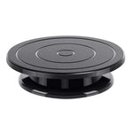 plateforme rotative gâteaux noir texturée diamètre 27.94cm hauteur 6.35cm utilitaire moderne