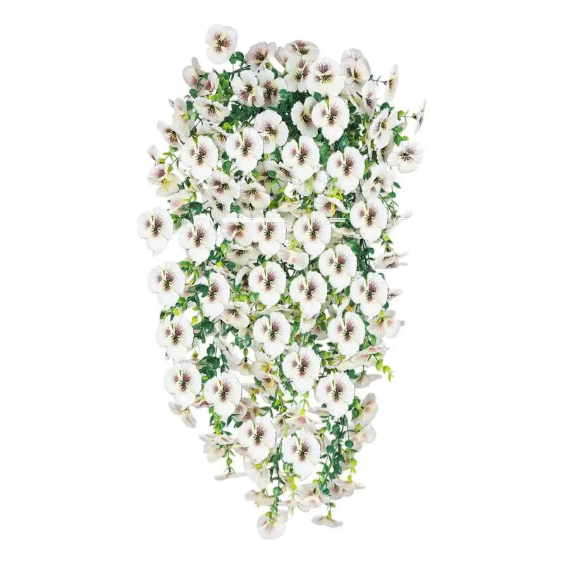 guirlande fleurs artificielles violettes glycines décoration intérieure moderne mariage maison jardin