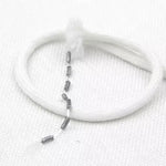 corde blanche moderne adhésive 10m 5m textile opacité matériaux bricolage artisanal decoration