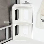 meuble d'angle blanc moderne tablettes rangement chambre lisse réutilisable adultes