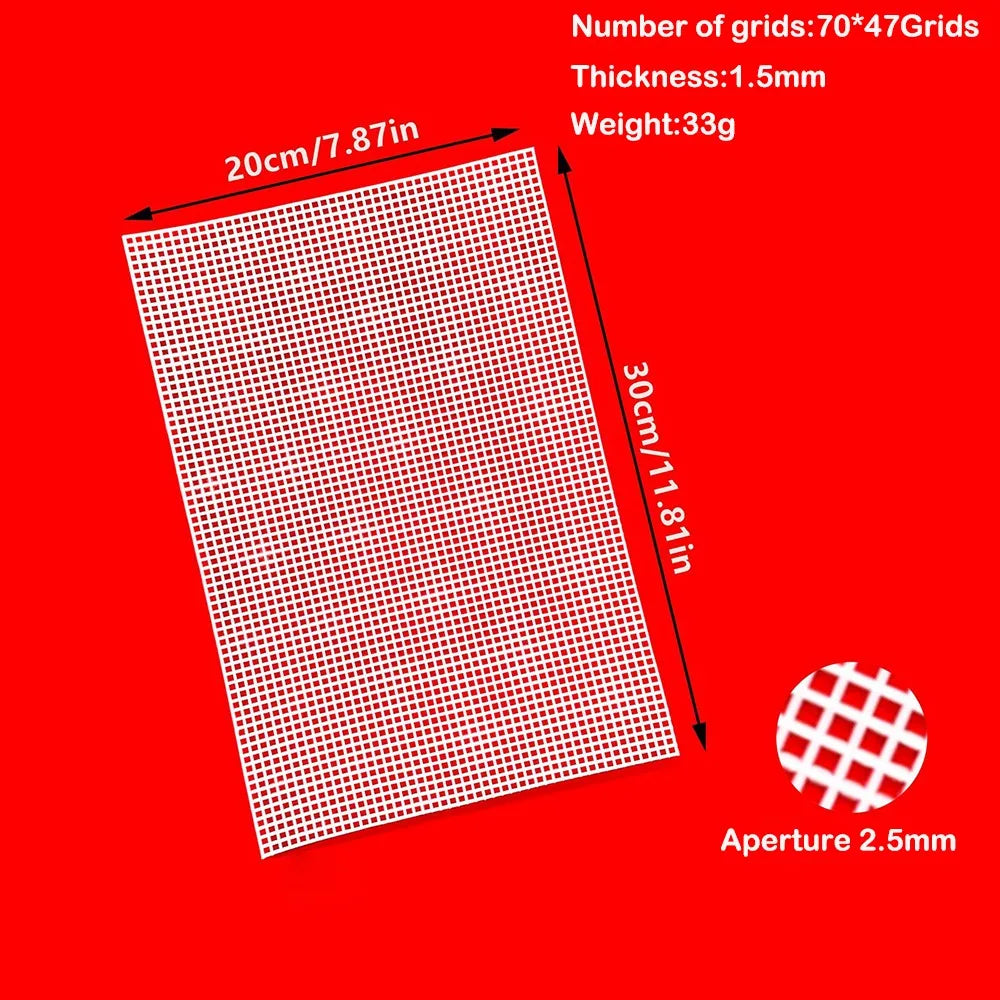 grille maille nylon blanc moderne opacité 33x50cm 60x42cm 20x33cm 30x30cm tissu durable sacs plastique
