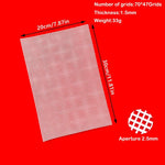 grille maille nylon blanc moderne opacité 33x50cm 60x42cm 20x33cm 30x30cm tissu durable sacs plastique