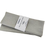 serviettes table coton polyester 30x45cm classique vert olive rouge blanc gris clair texture lin