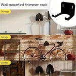 support mural noir crochet rangement outils garage industriel fixations murales stockage