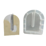 supports fleur silicone beige blanc texture marbrée moderne minimaliste tubes essai transparents