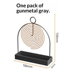 porte moustiquaire spirale gris moderne minimaliste collecteur d'insectes transparent balcon patio
