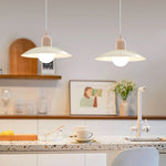 luminaire moderne suspension blanc vert rose rouge mat opaque câble noir chambre restaurantétude