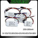 driver led 3w 12w 18w 24w adhésif câbles blanc moderne certification fcc