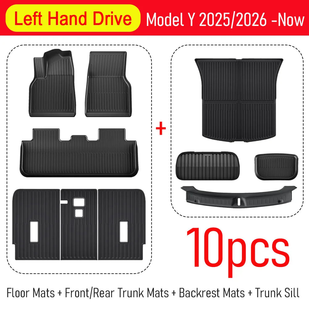 tapis sol voiture noir rayures horizontales moderne tpe antislip intérieur auto rechargeable posable