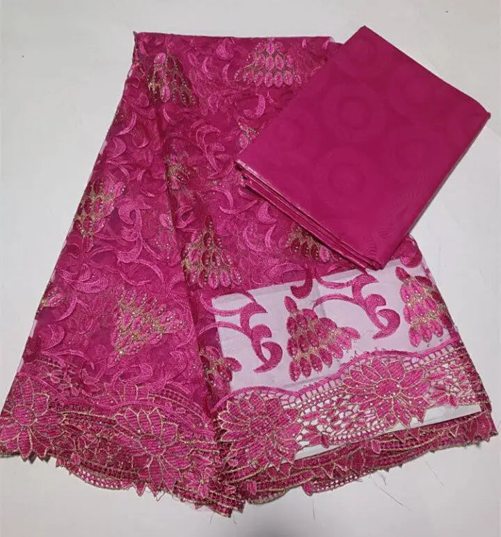 tissu dentelle coton fleurs franges broderie élégant rose rouge jaune orange traditionnel anti bactéries
