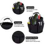 sac pliable rangement noir poches oxford cloth pratique éco friendly multifonctionnalité