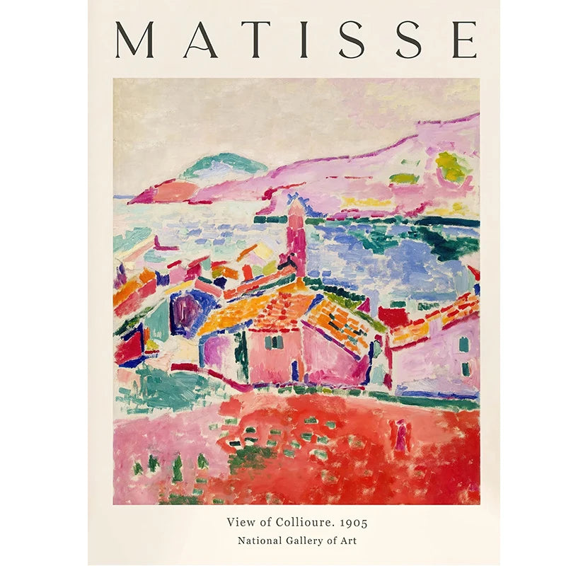 affiches art abstrait multicolore moderne toile impression sans cadre chambre maison decoration