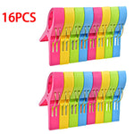 pinces linge modernes plastique rose vert bleu jaune opaques