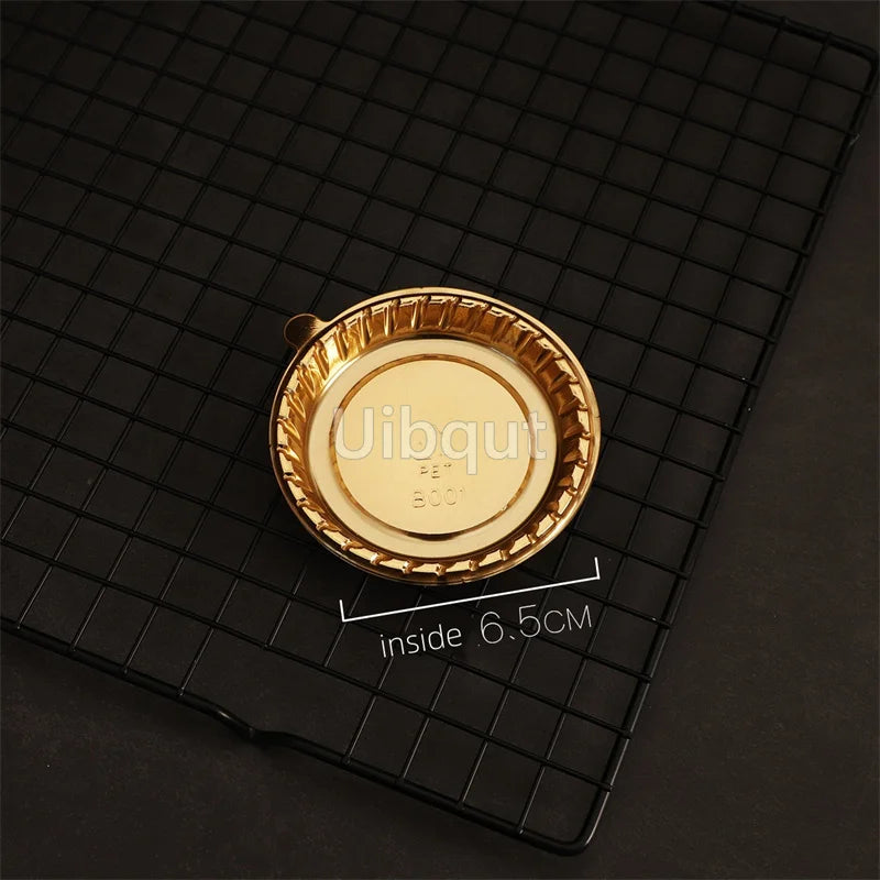 assiettes dorées texturées classiques 6,5cm 6cm 10cm 4cm set table festive