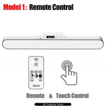 lampe led blanc moderne réglable télécommande recharge usb économie énergie protection yeux multiprise