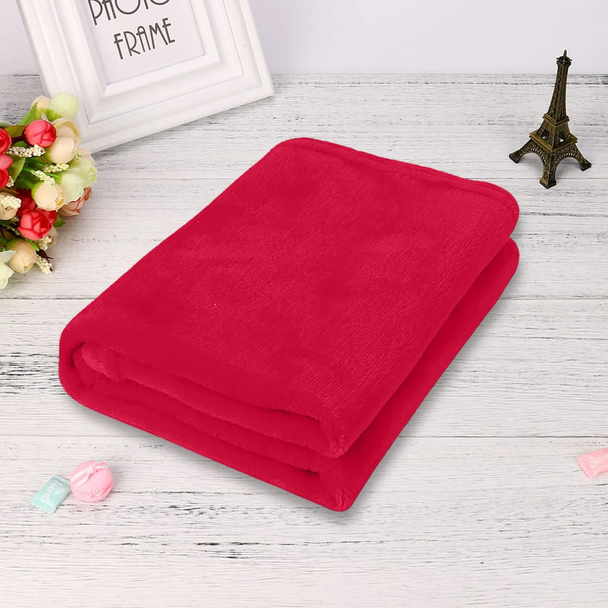couverture microfibre douce veloutée moderne gris bleu marine orange marron rouge bleu clair rose