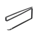 porte serviettes moderne acier inoxydable blanc noir motifs nourriture clips salle bain cuisine