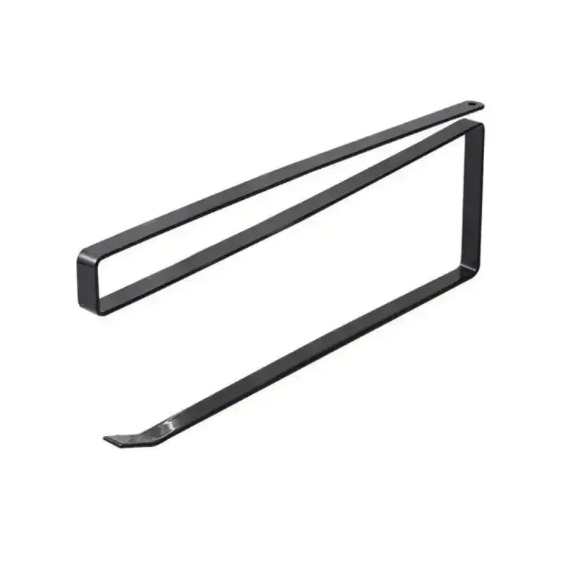 porte serviettes moderne acier inoxydable blanc noir motifs nourriture clips salle bain cuisine