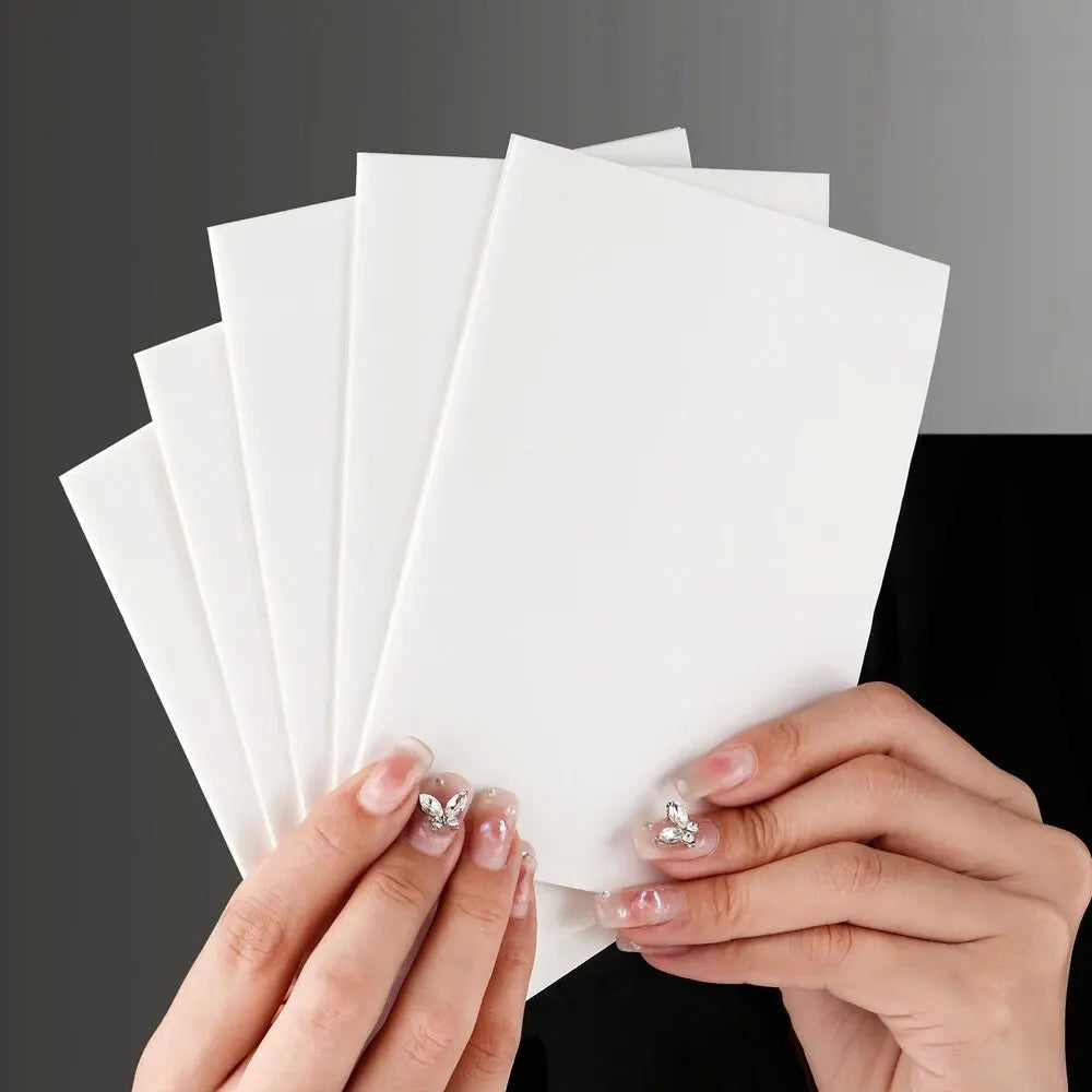 cartes postales blanc motif floral moderne adhésif scrapbooking fournitures artisanales bricolage pop up opaque