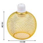 abat jour moderne or maille fine opacité intérieur décoration maison luminaire simple led