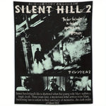 décoration murale poster graphique silent hill noir blanc jeux horreur chambre salon