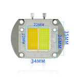 ampoule led cob 100w 200w blanc chaud froid grille led aluminium scène dj moderne