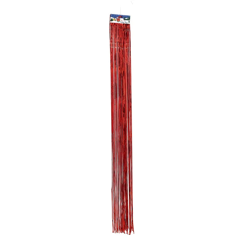 rideau festif pailleté franges rose gold noir violet rouge clips blancs HAPPY BIRTHDAY argentées
