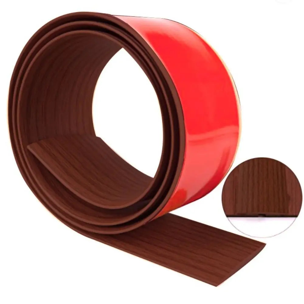 ruban protection sol rouge marron texture bois adhésif 4cm large moderne pvcrollable