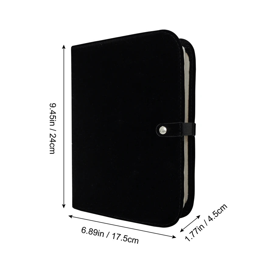porte bijoux velours rouge moderne clics rangement grilles transparentes bijoux organisation coffret cadeau
