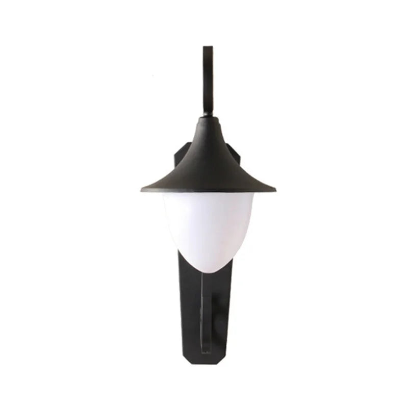 lampe murale noire floral classique éclairage commercial ip44 protégé occlusion fixations grille